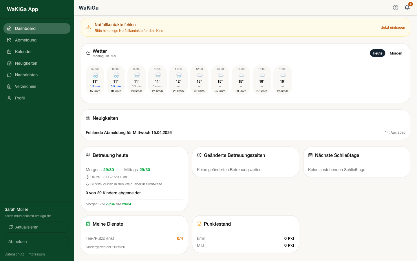 Vorschau-Bild zur Case Study: Tägliche Doku, Eltern-Push und Wissens-Übergabe in einer PWA